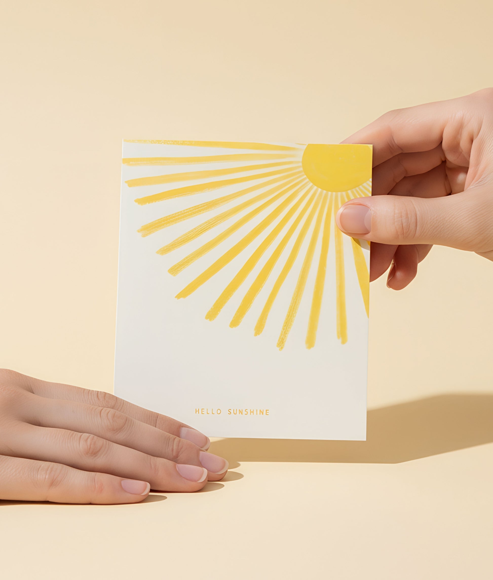 Hello Sunshine Greeting Card