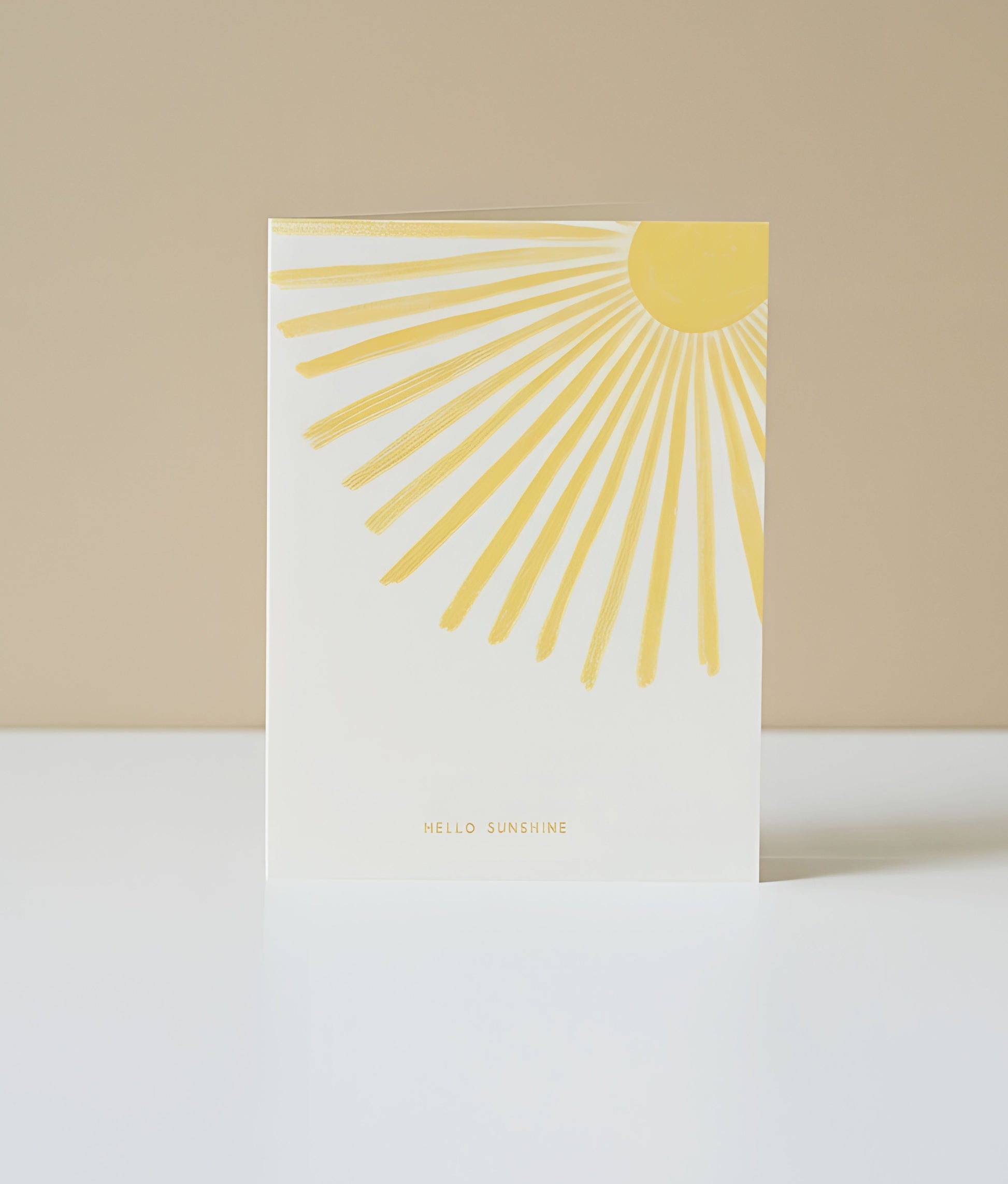 Hello Sunshine Greeting Card