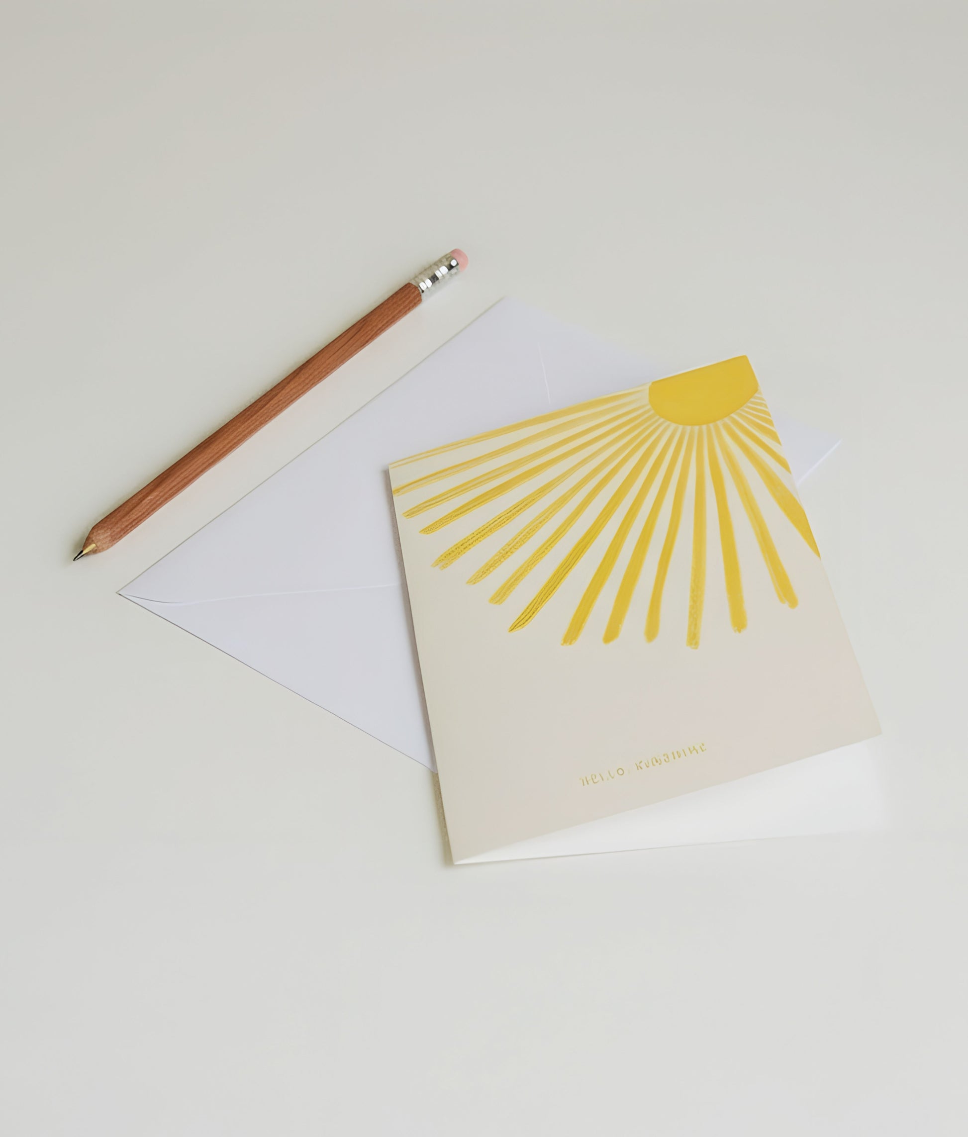 Hello Sunshine Greeting Card