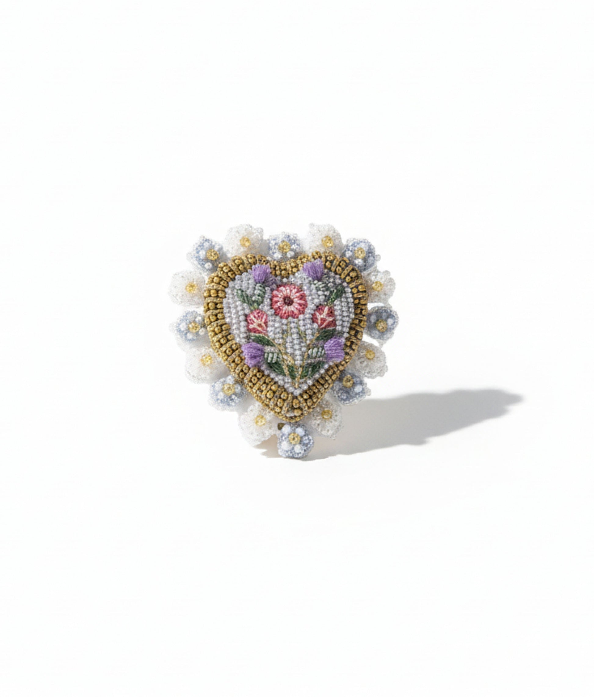 Heritage Heart Brooch