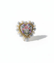 Heritage Heart Brooch