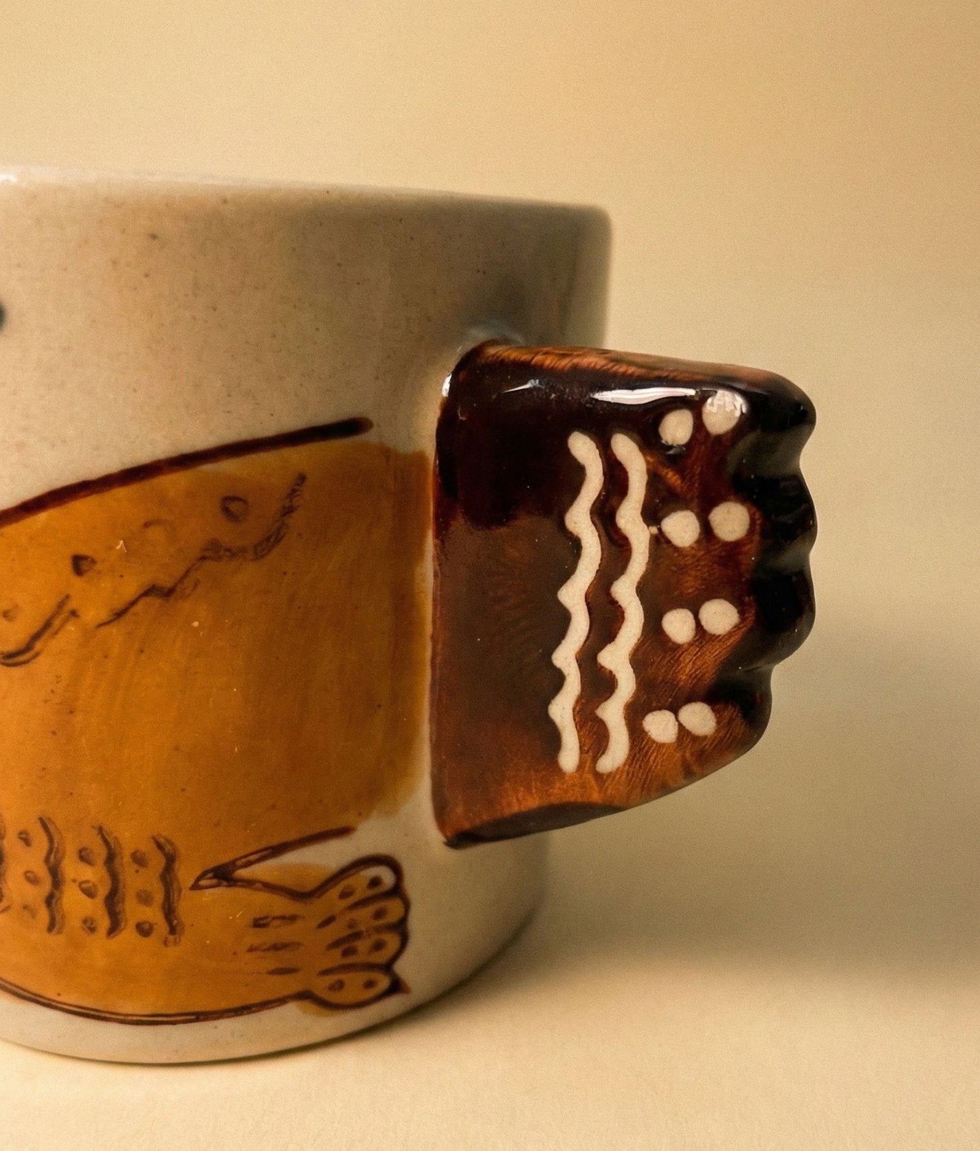 White Hezha Espresso Cup