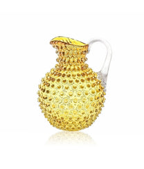Underlay Amber Hobnail Jug Large