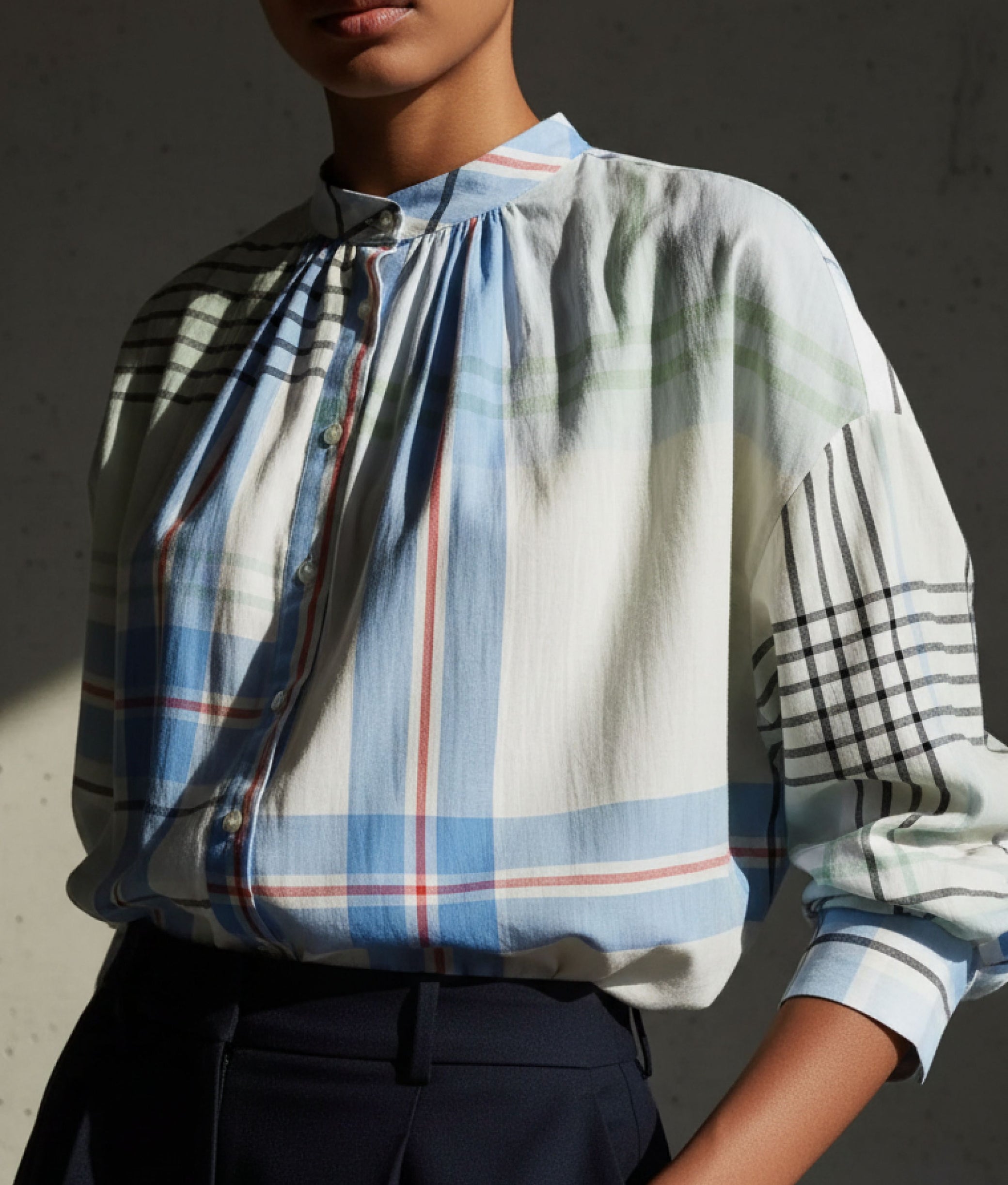 Multi Sky Hokkaido Blouse