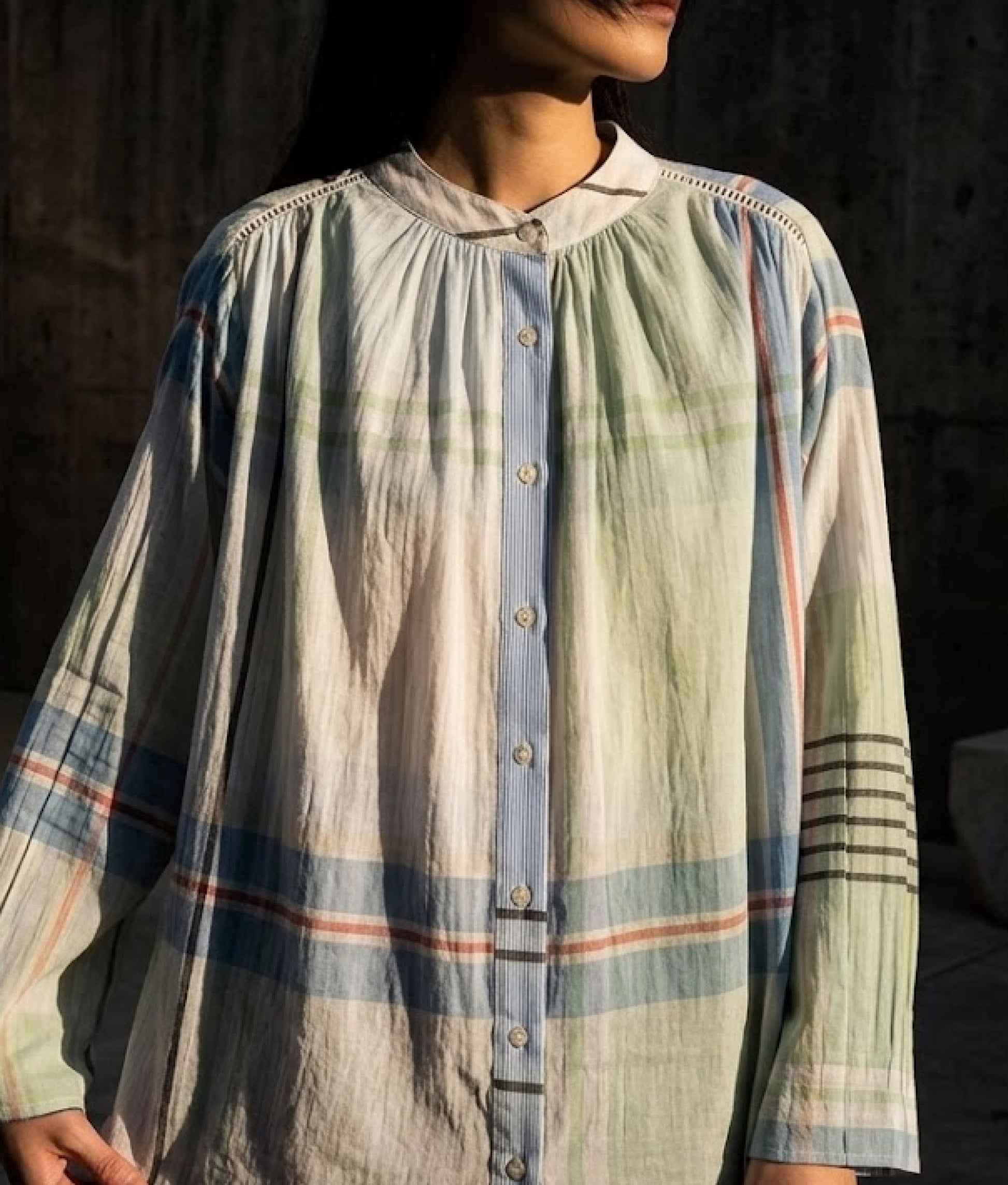 Multi Sky Hokkaido Blouse