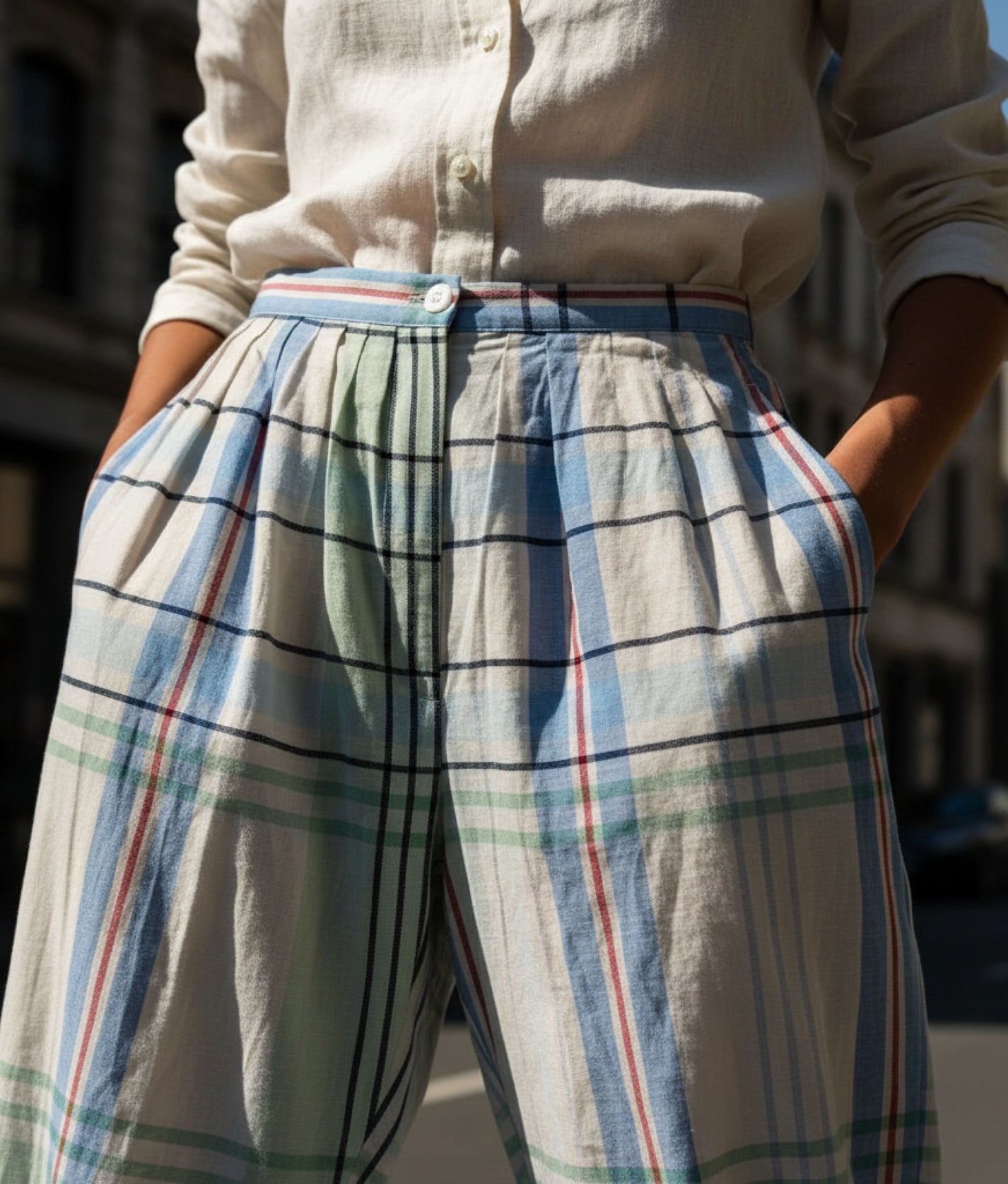 Multi Sky Hokkaido Pants