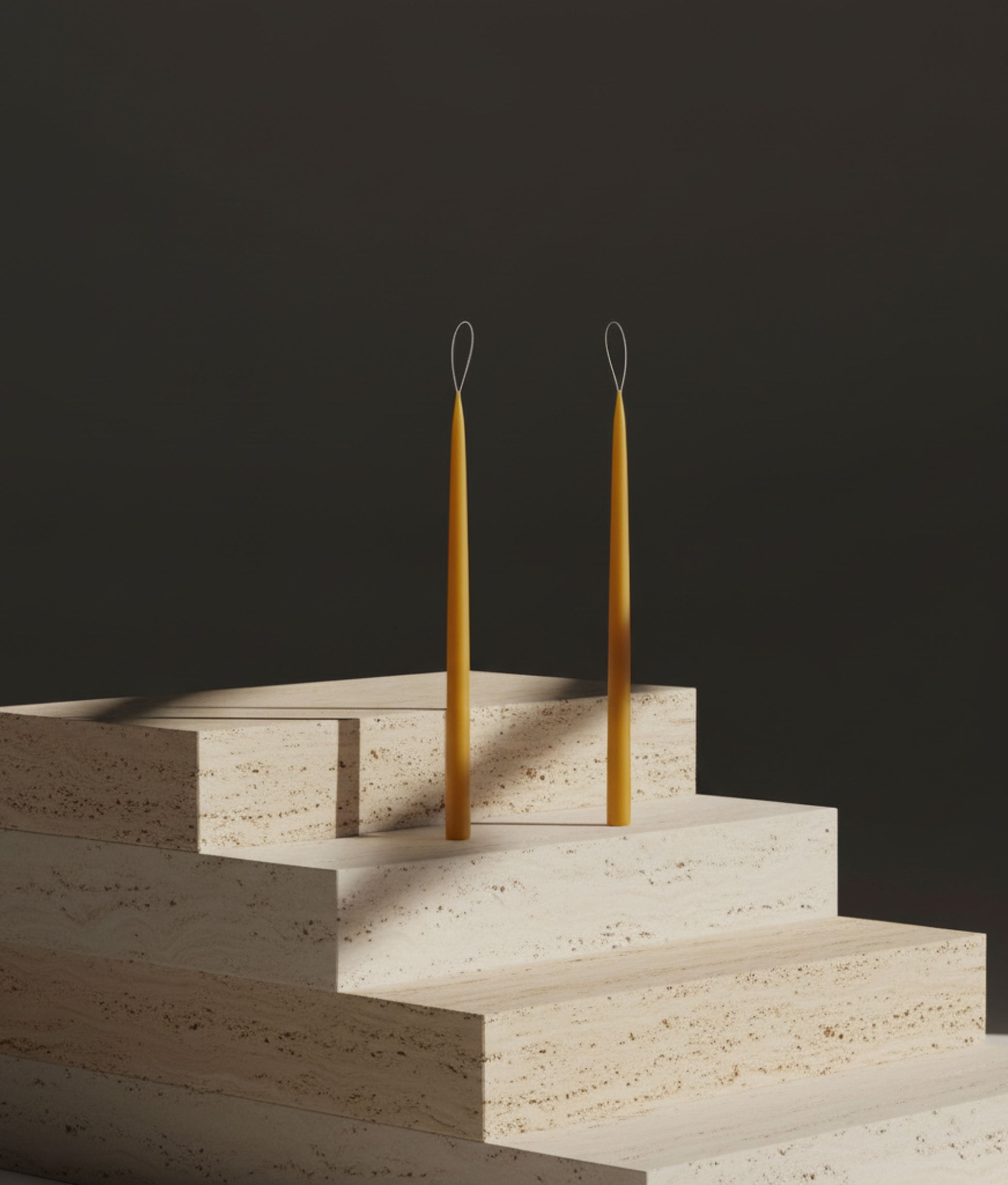 Honey Coloured Candles