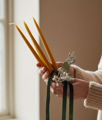 Honey Coloured Candles