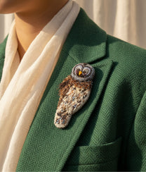 Hoot Owl Trovelore Brooch