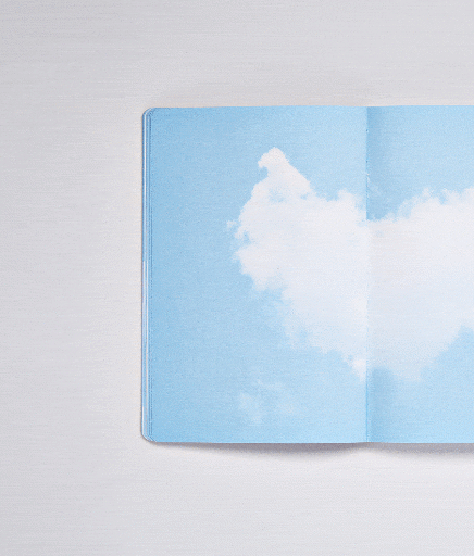 Inspiration Cloud Blue M Notebook