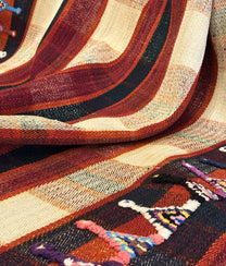 Red Iranian Rug