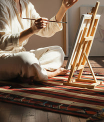 Red Iranian Rug
