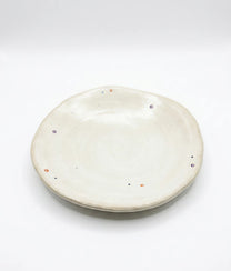 Ivory with Colouful Dots S Plate