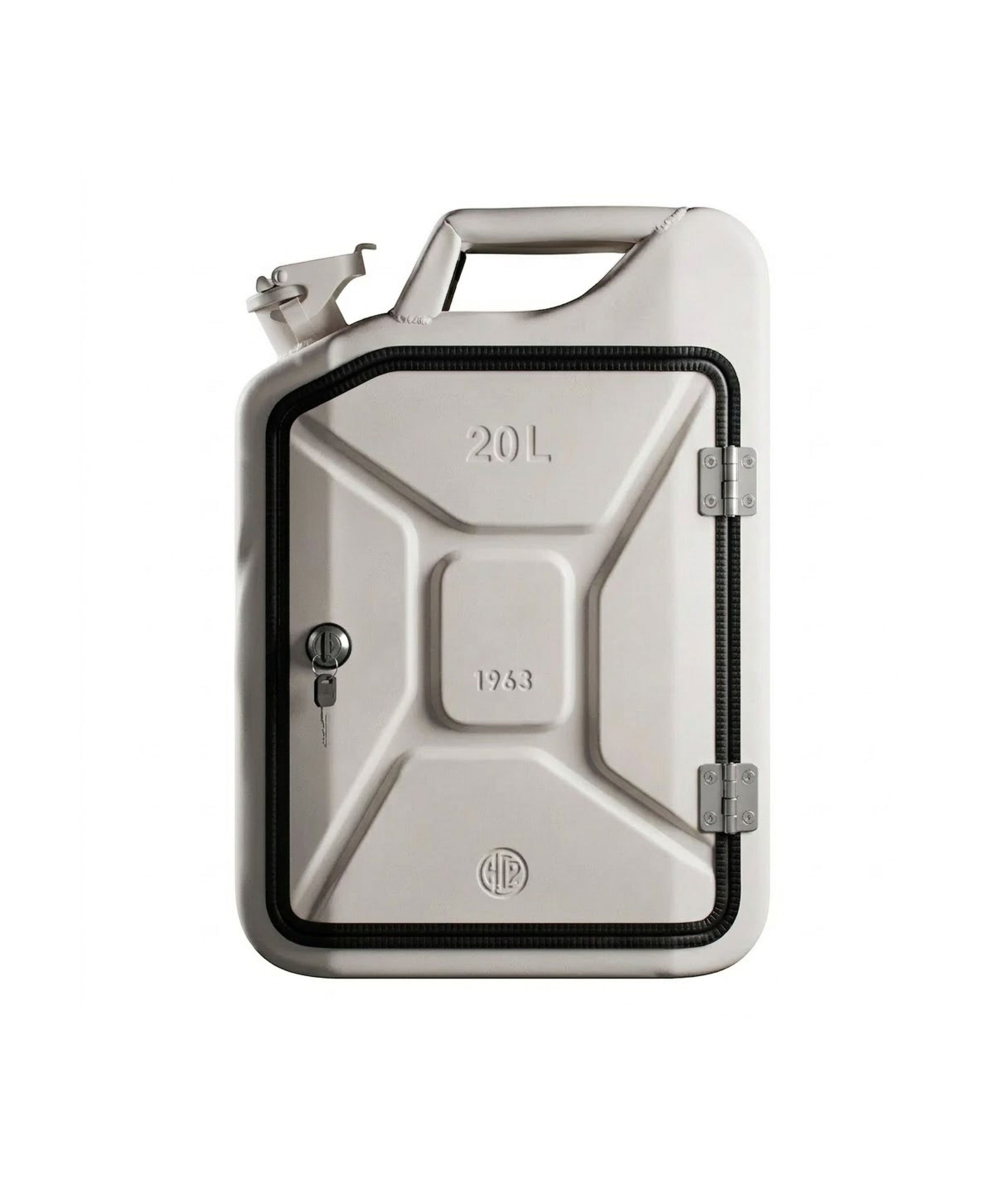 Moscow White Jerry Can Cabinet