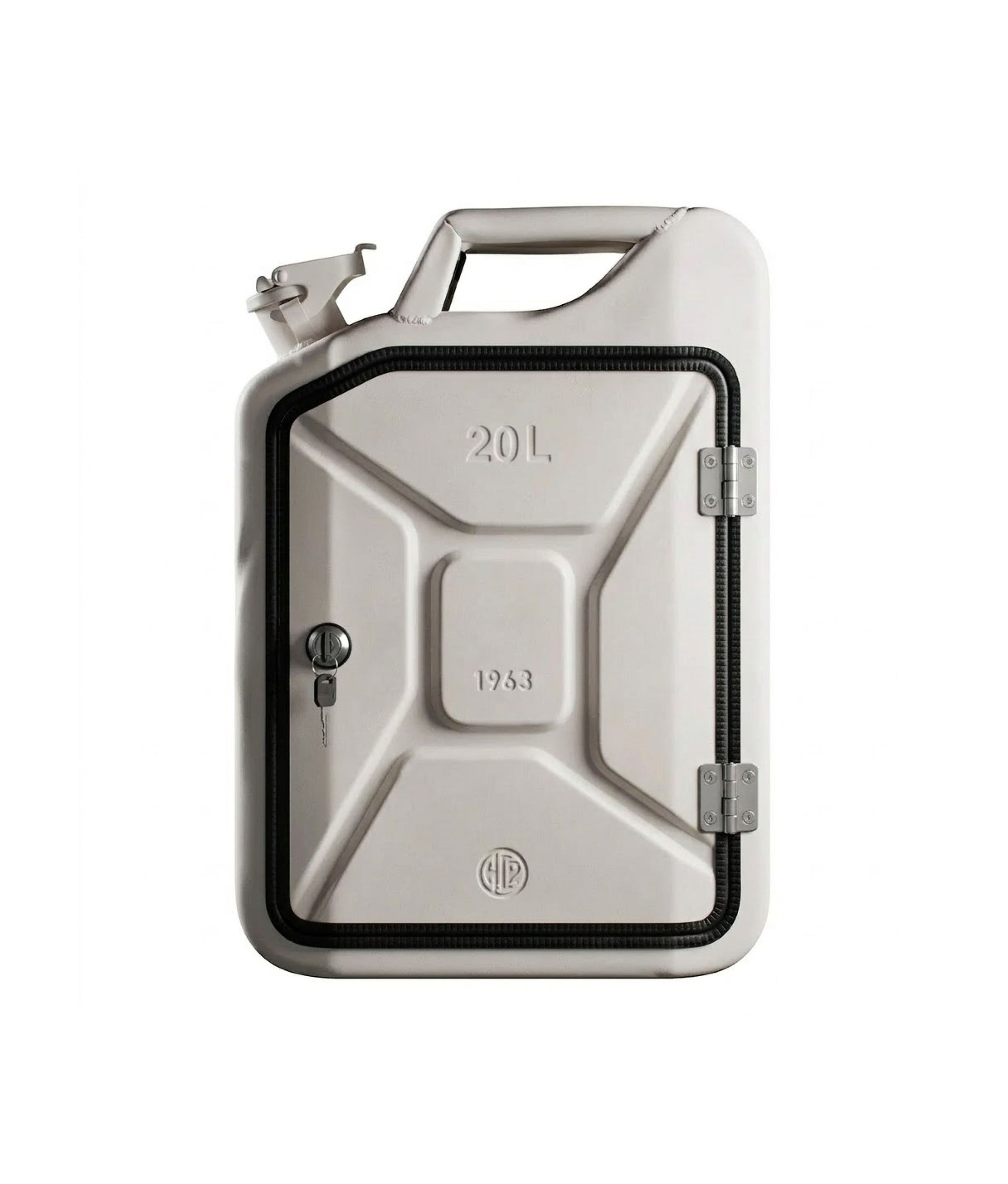 Moscow White Jerry Can Cabinet
