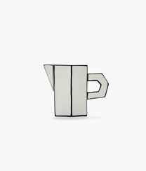 Jug White Black Carte Blanche