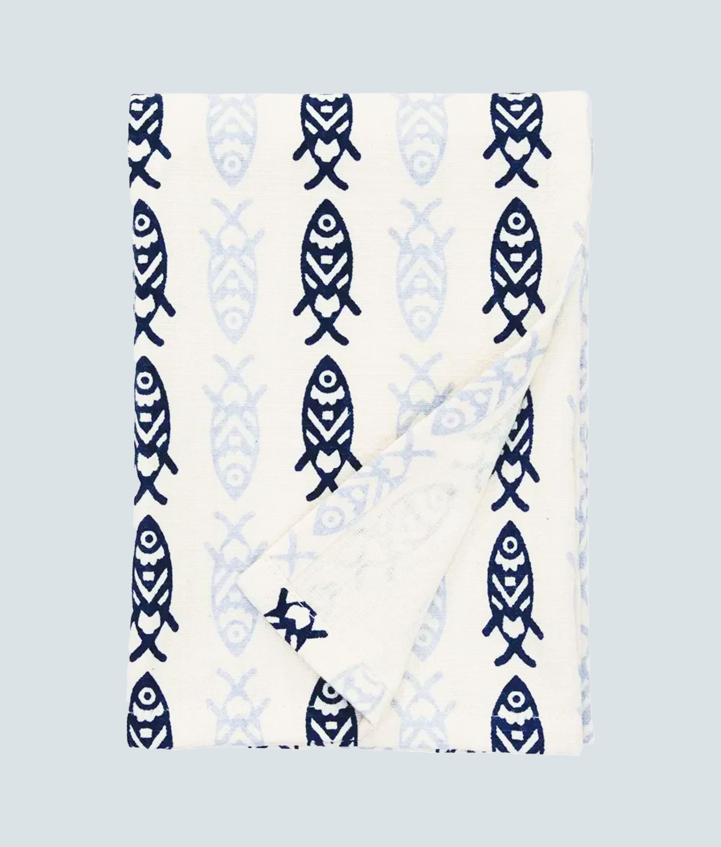 Blue Fishes Printed Kitchen Towel