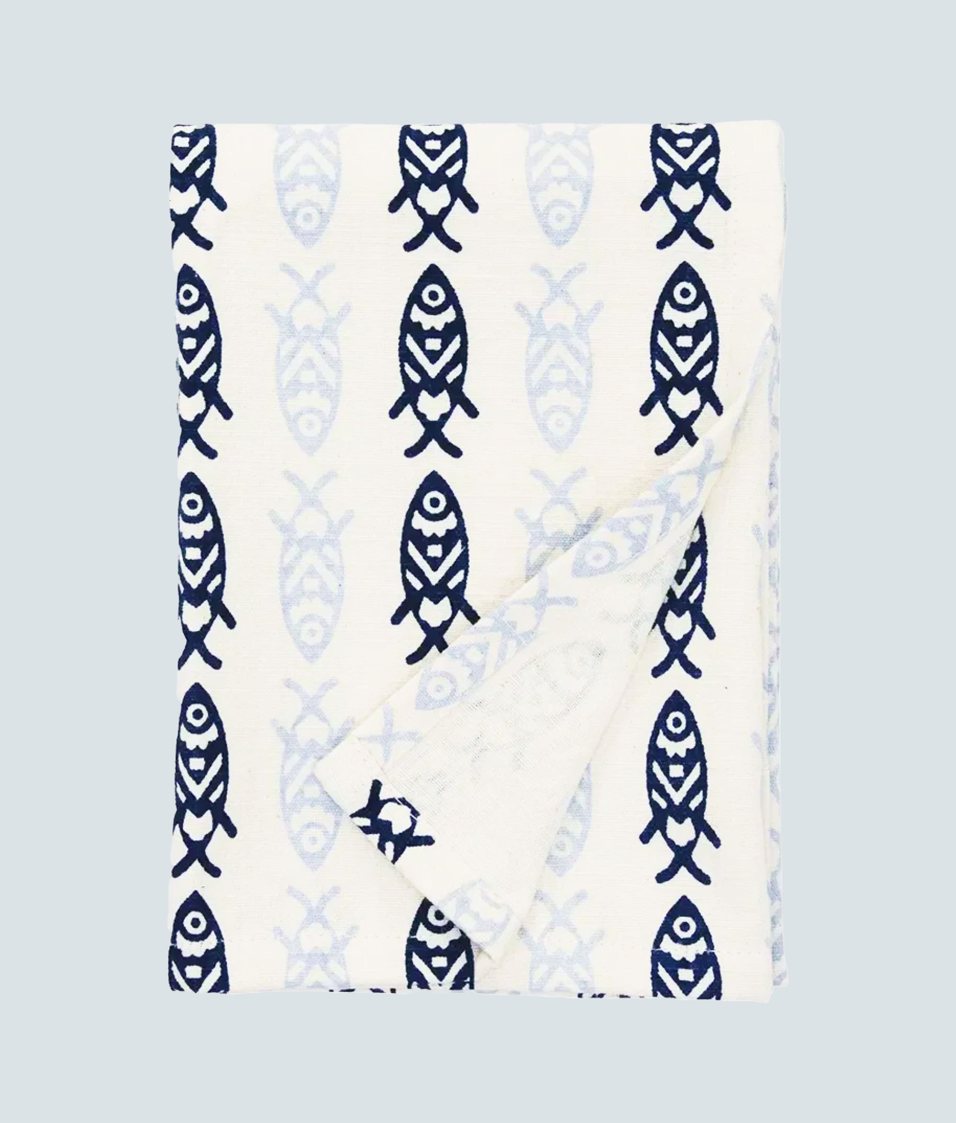 Blue Fishes Printed Kitchen Towel