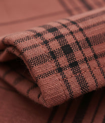 Tomato Black Checked Kitchen Towel