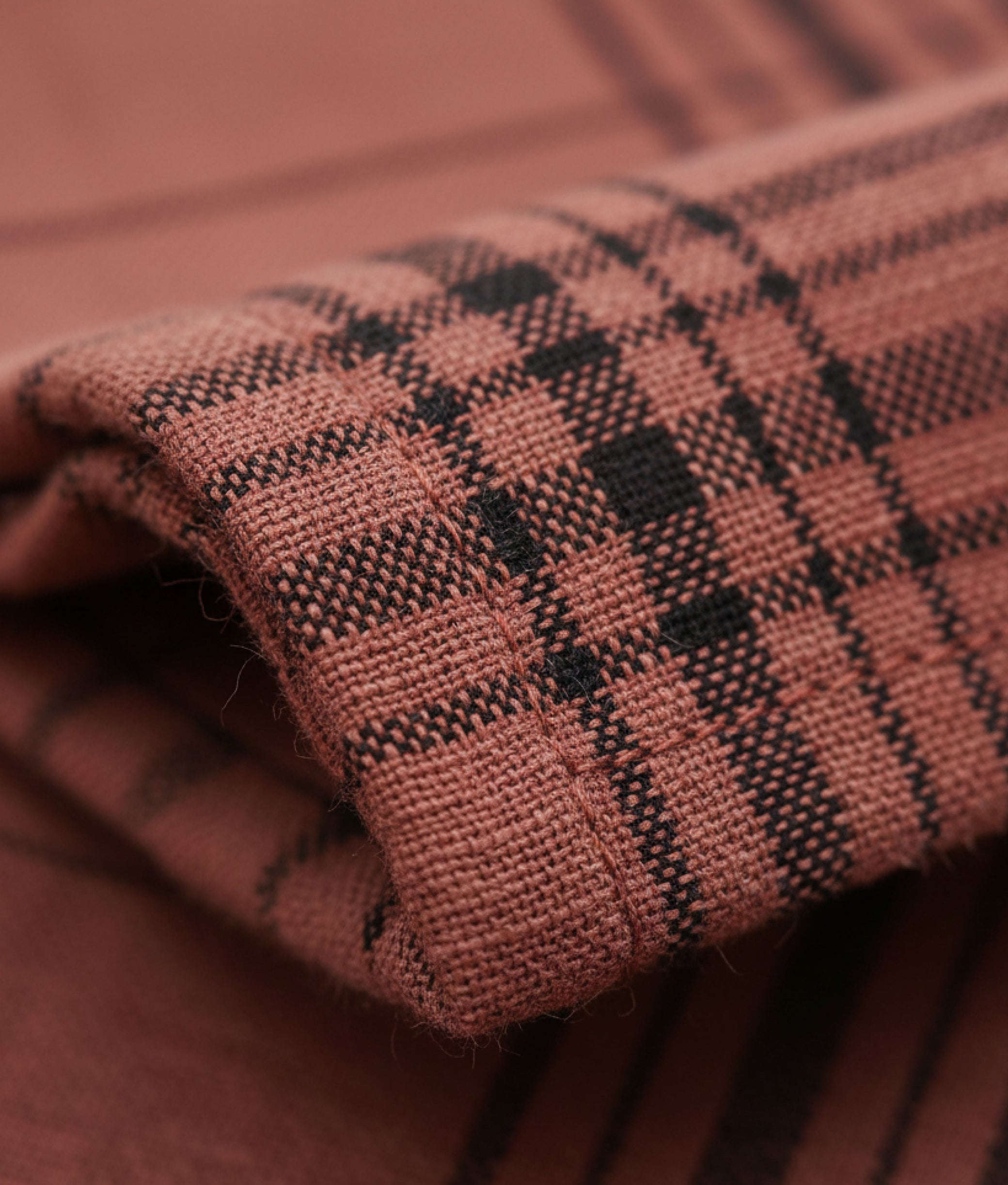 Tomato Black Checked Kitchen Towel