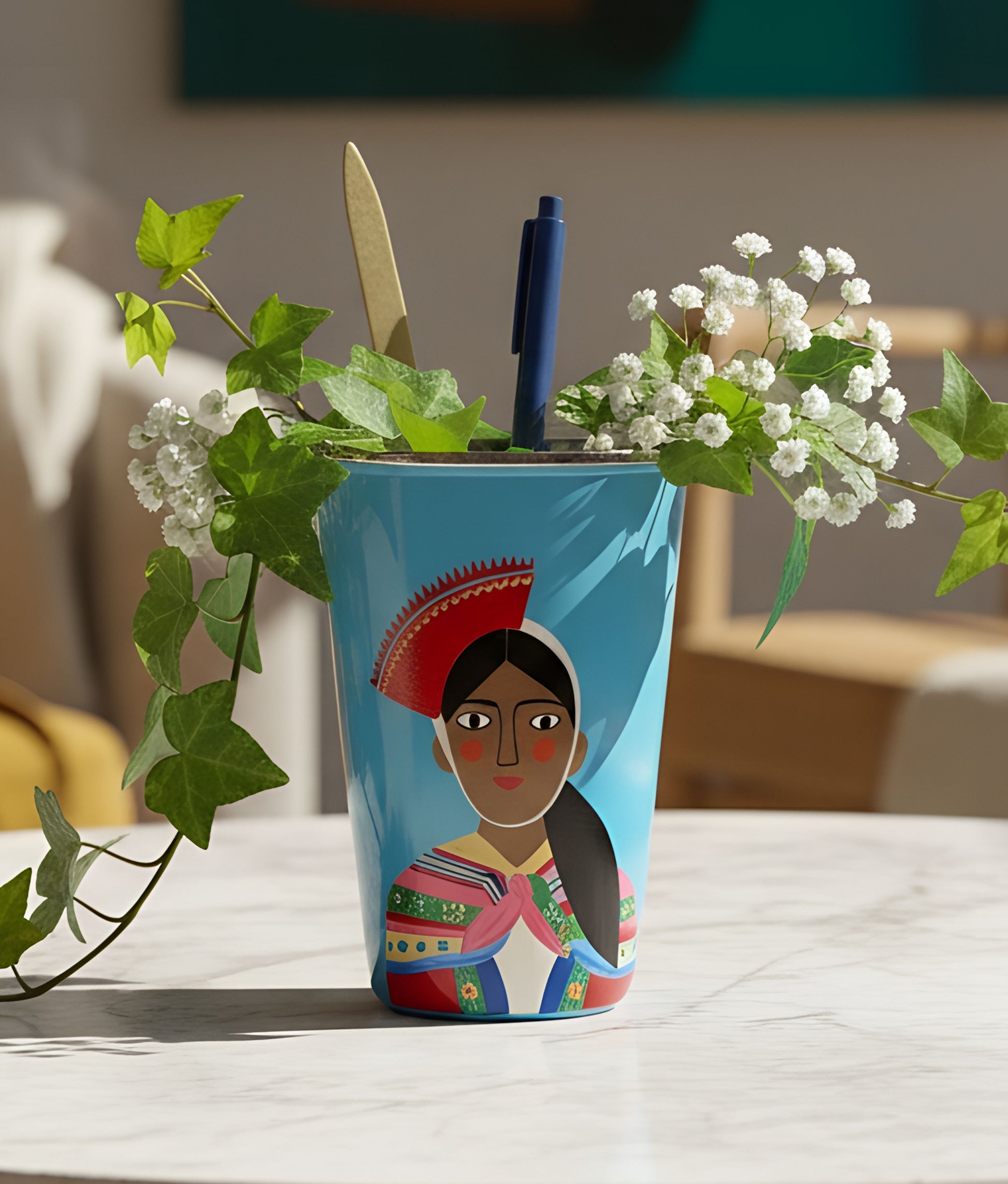 Kuzi Light Blue Nomadic Cup