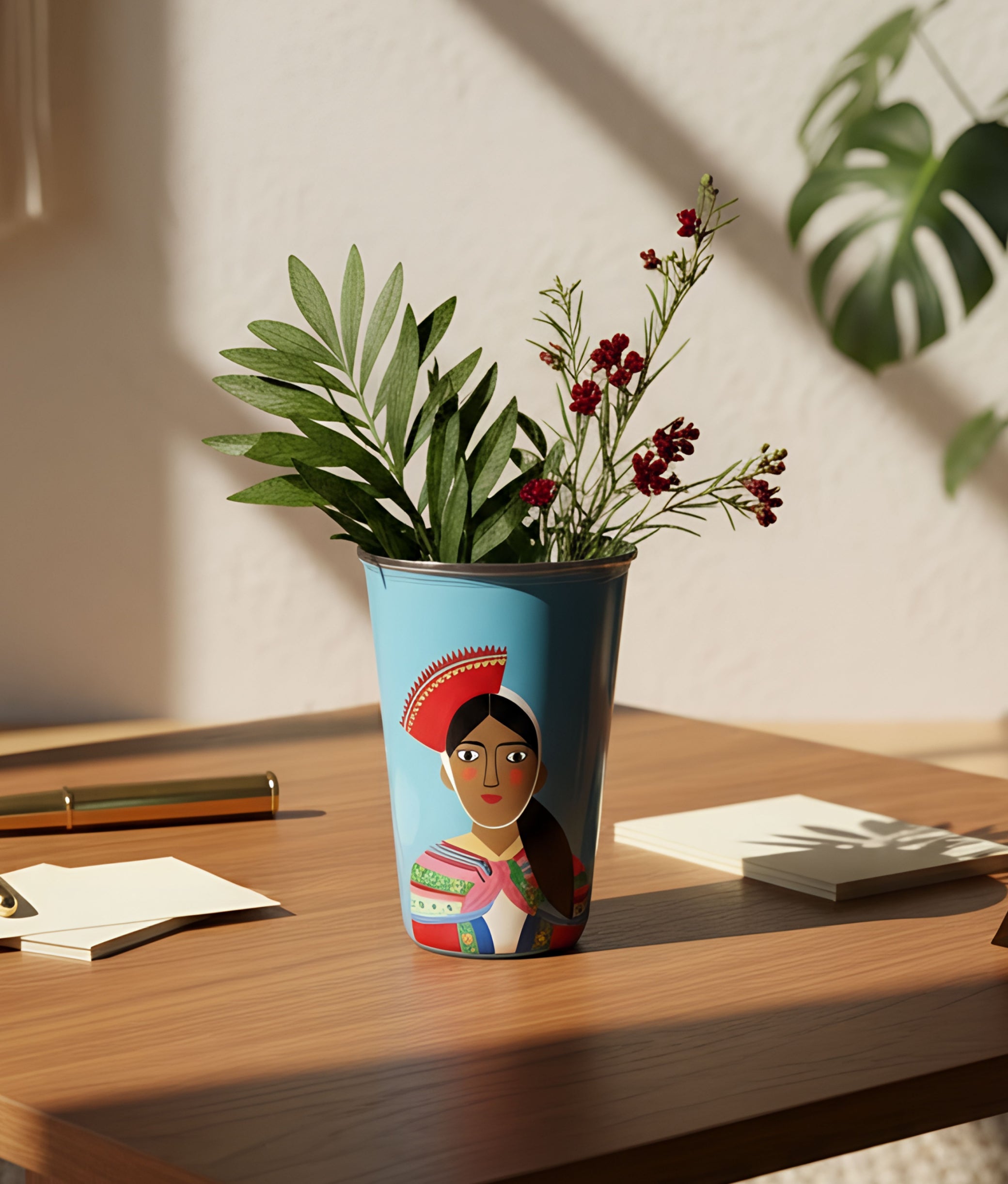 Kuzi Light Blue Nomadic Cup