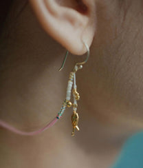 La Mer one side hoop earring