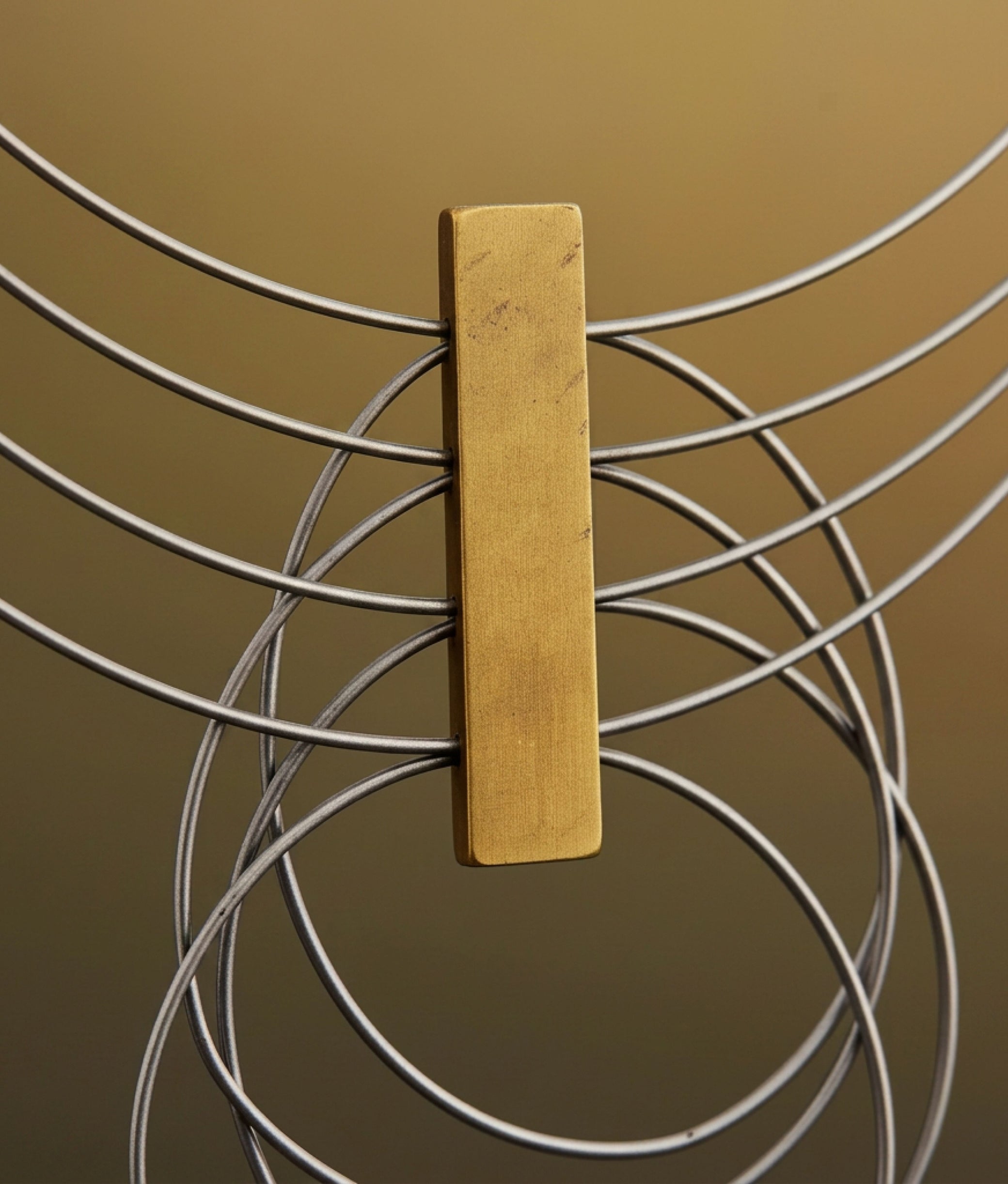 LASTRINA STEEL Brass Necklace