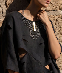 LASTRINA STEEL Brass Necklace