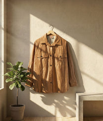 Light Brown Faux Jacket