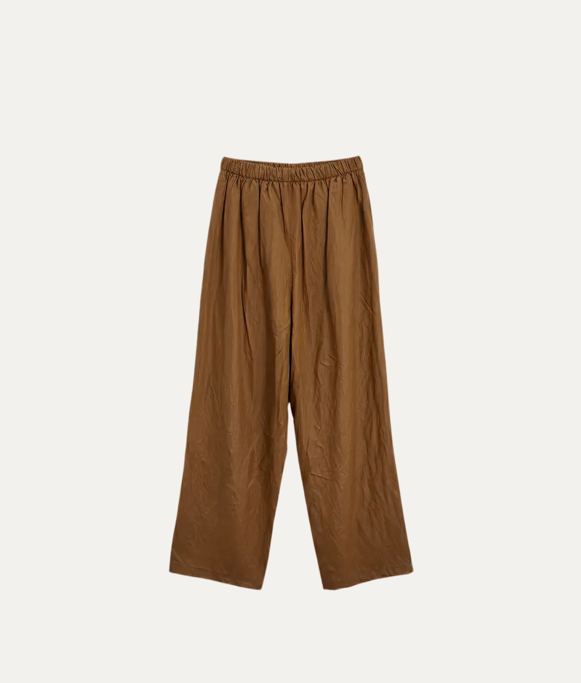 Light Brown Faux Leather Pant
