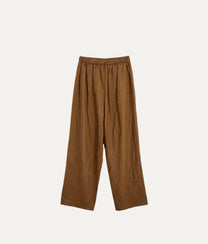 Light Brown Faux Leather Pant
