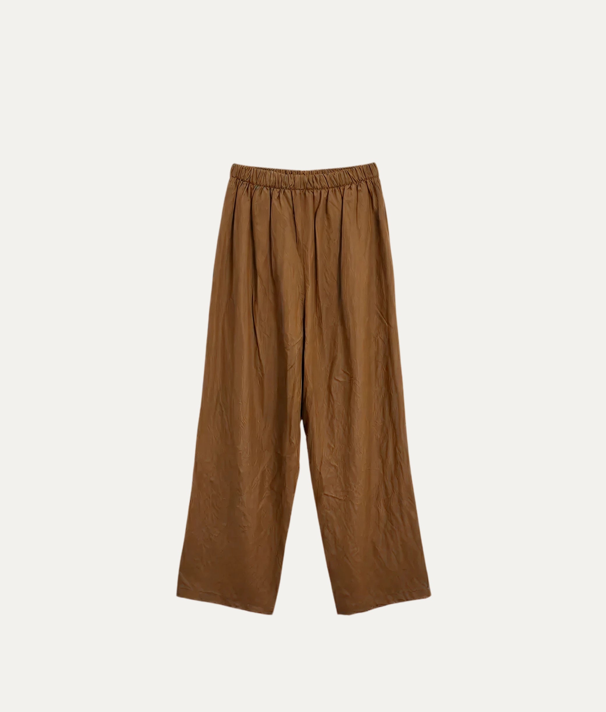 Light Brown Faux Leather Pant