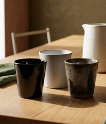 Stoneware Cups Set of 6