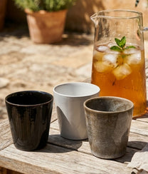 Stoneware Cups Set of 6