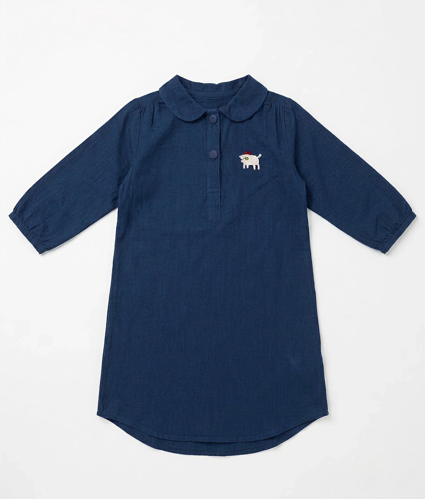 Little Boar King Indigo Dress