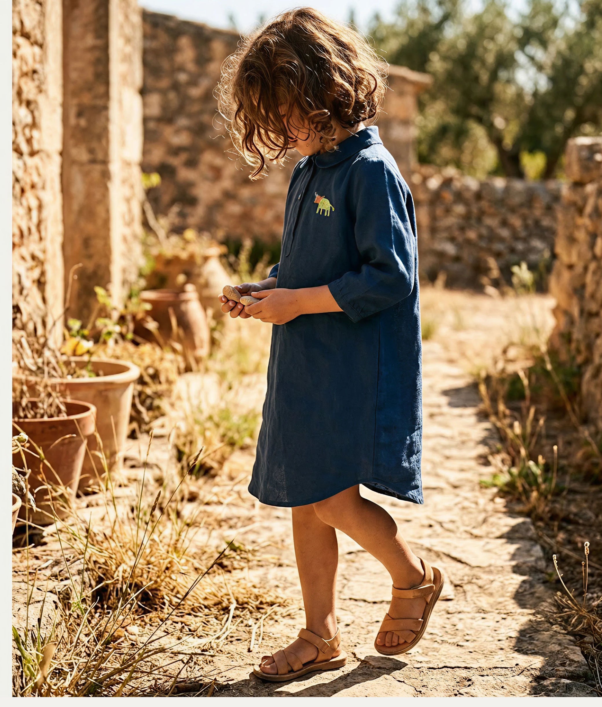 Little Bull Indigo Dress