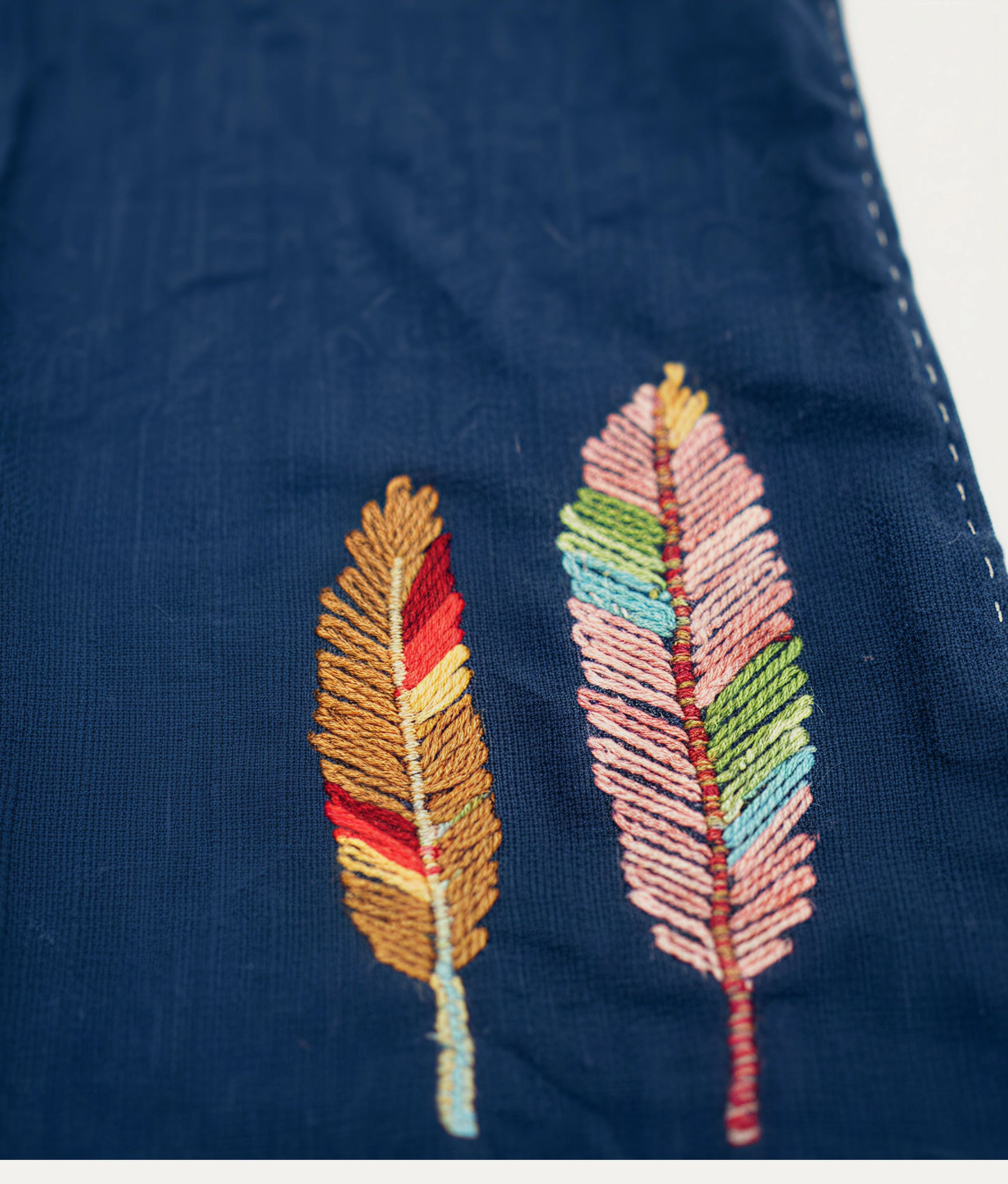 Little Feathers Indigo Top