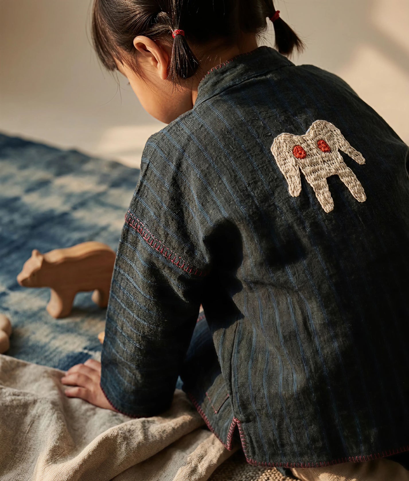 Little Friendly Spirit Indigo Jacket
