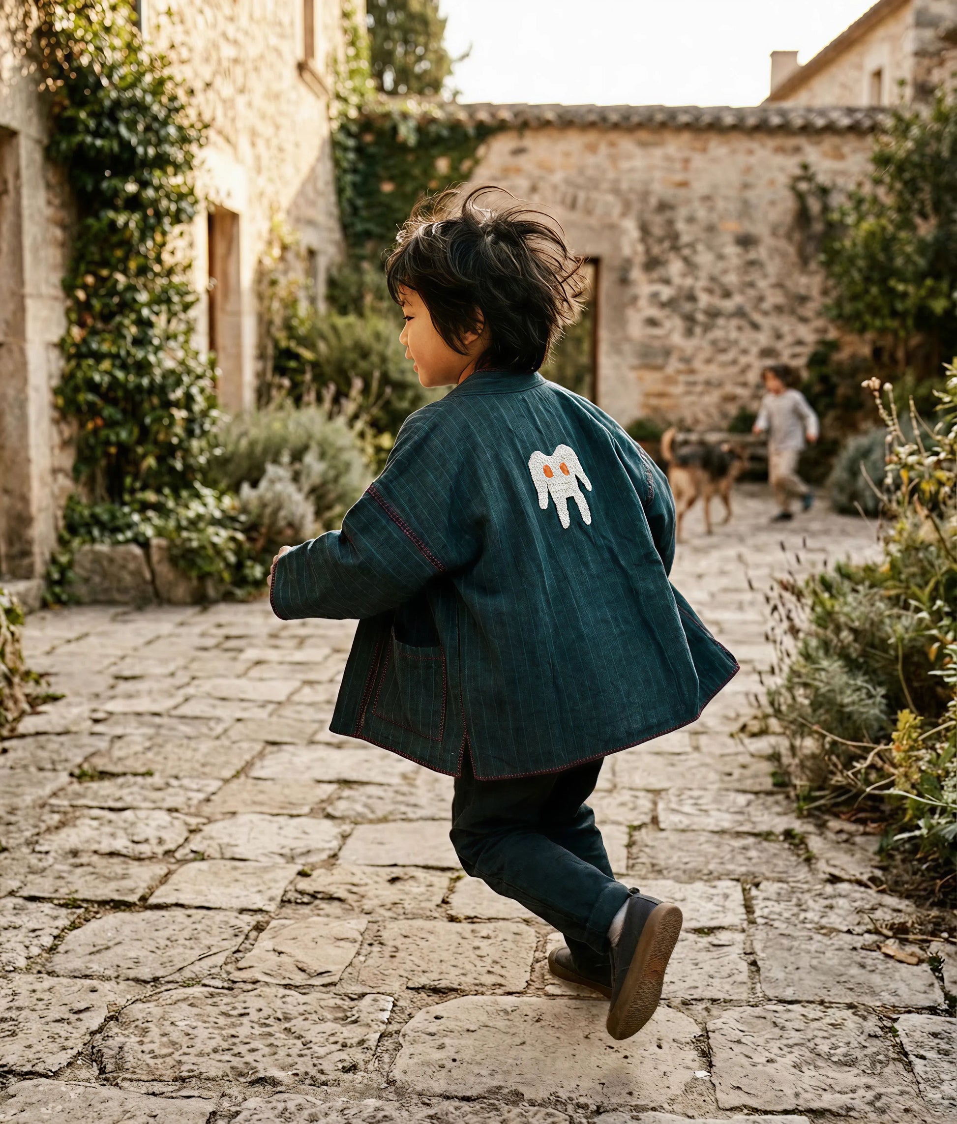 Little Friendly Spirit Indigo Jacket