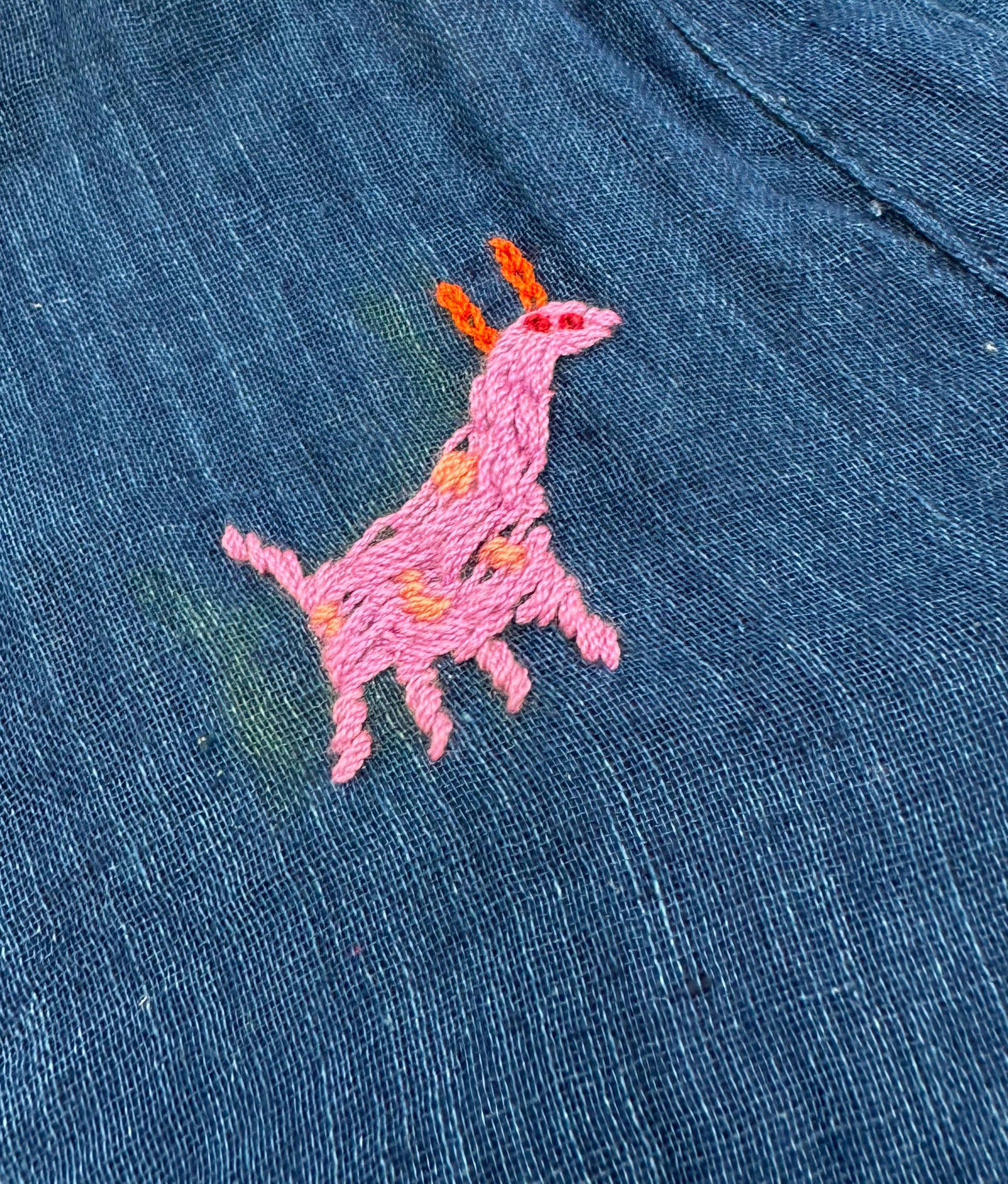 Little Giraffe Indigo Tunic Top