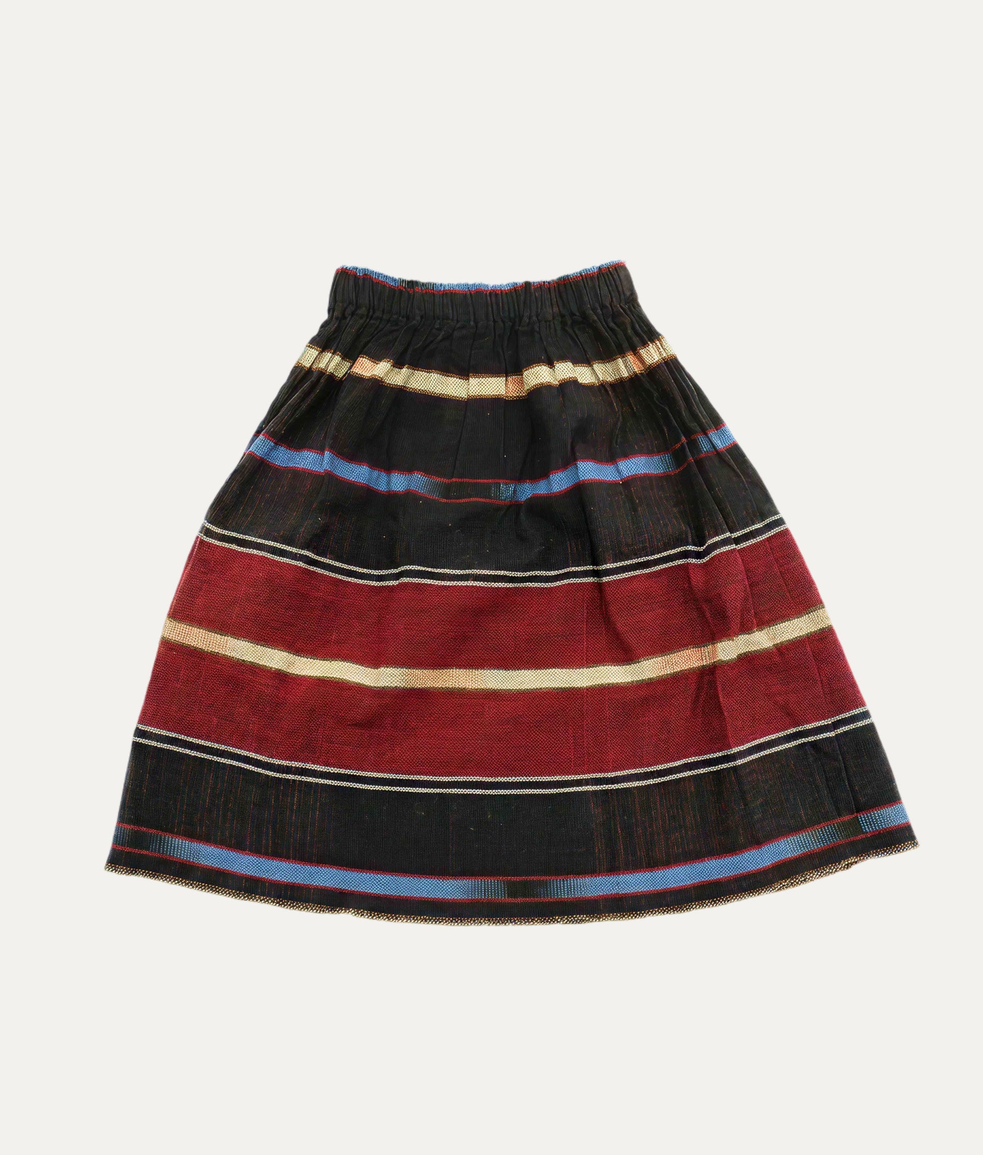 Little Stripped Black Skirt