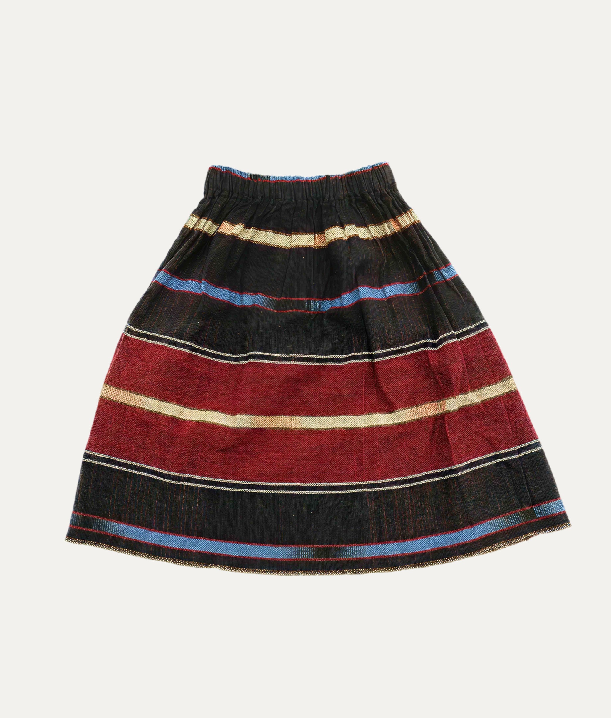 Little Stripped Black Skirt