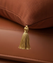 Rust Livia Cushion Cover