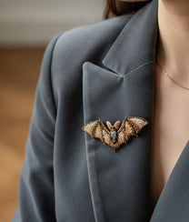 Long Eared Bat Trovelore Brooch