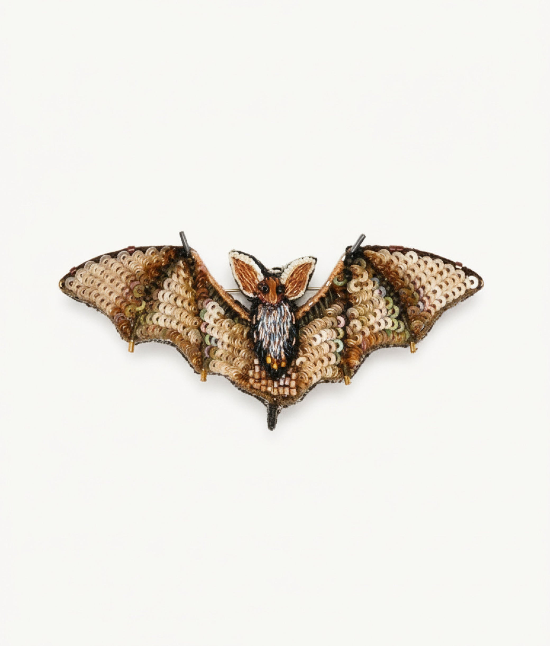 Long Eared Bat Trovelore Brooch