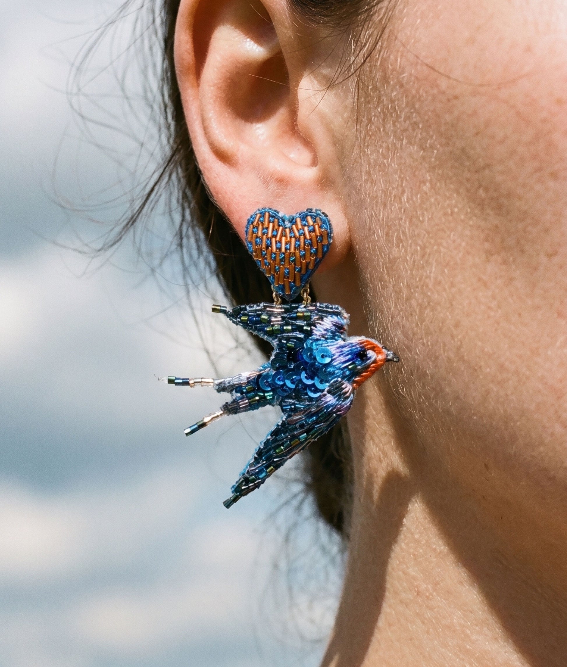 Love Swallows Earrings