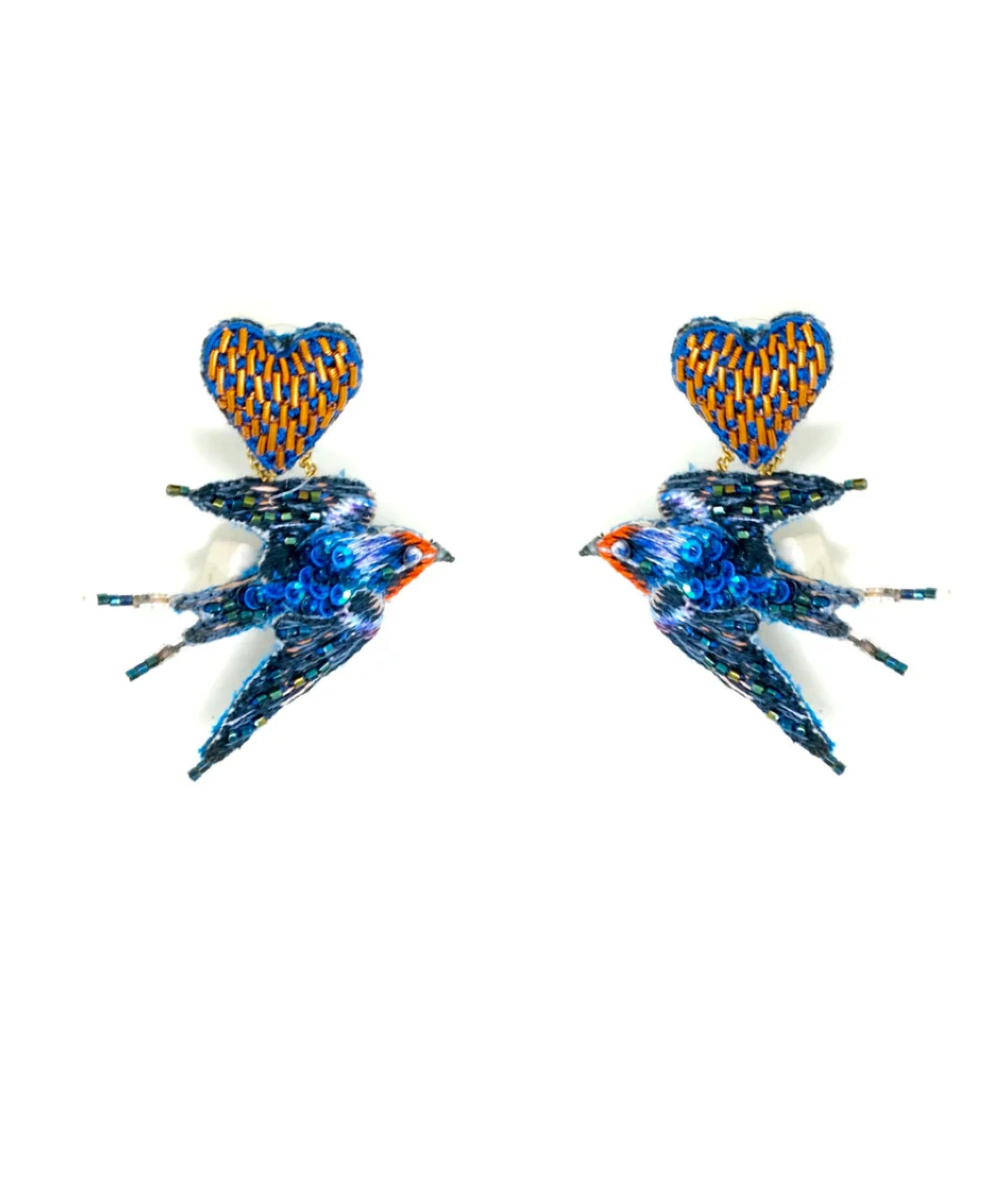 Love Swallows Earrings