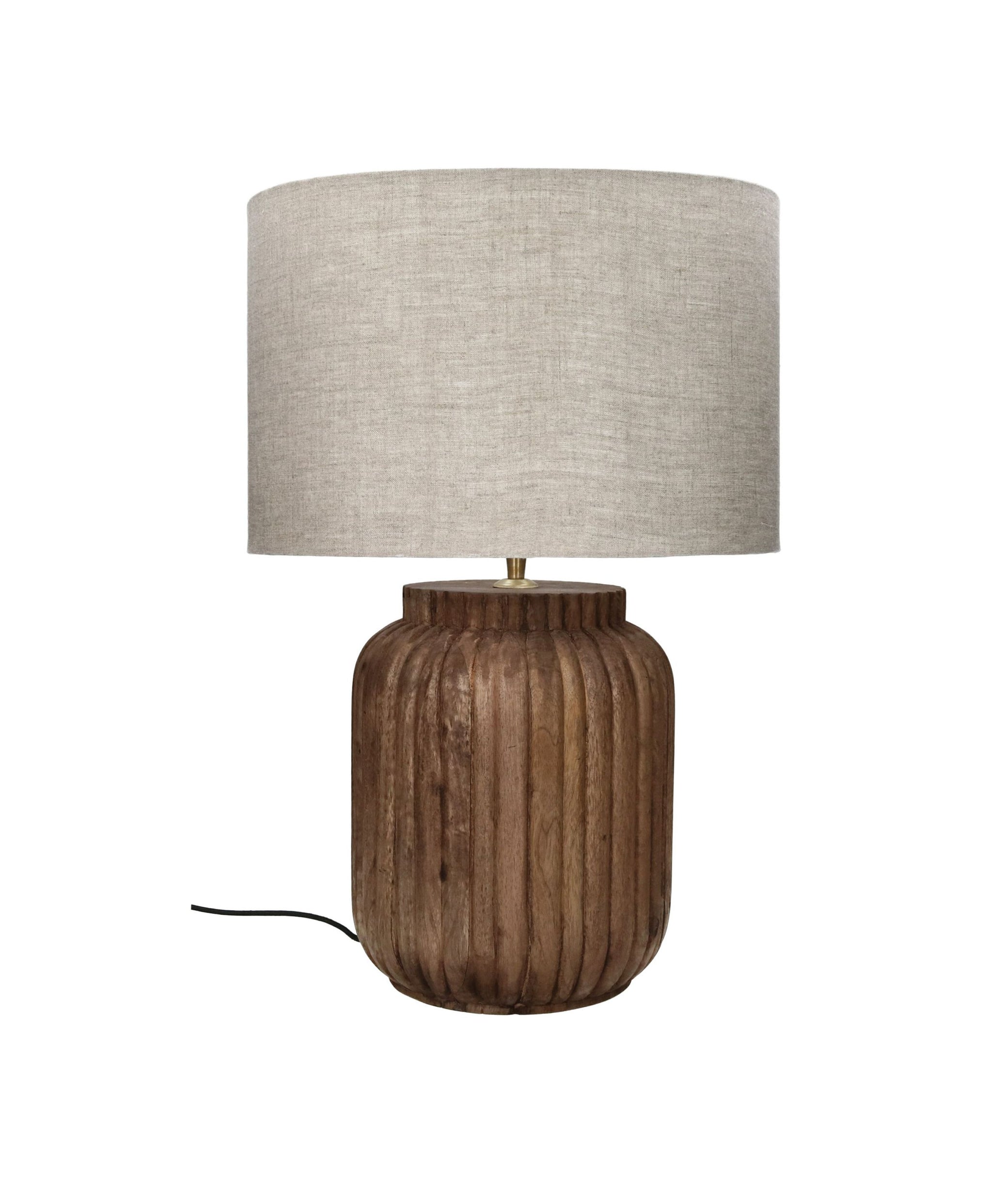 Mango Wood Table Lamp