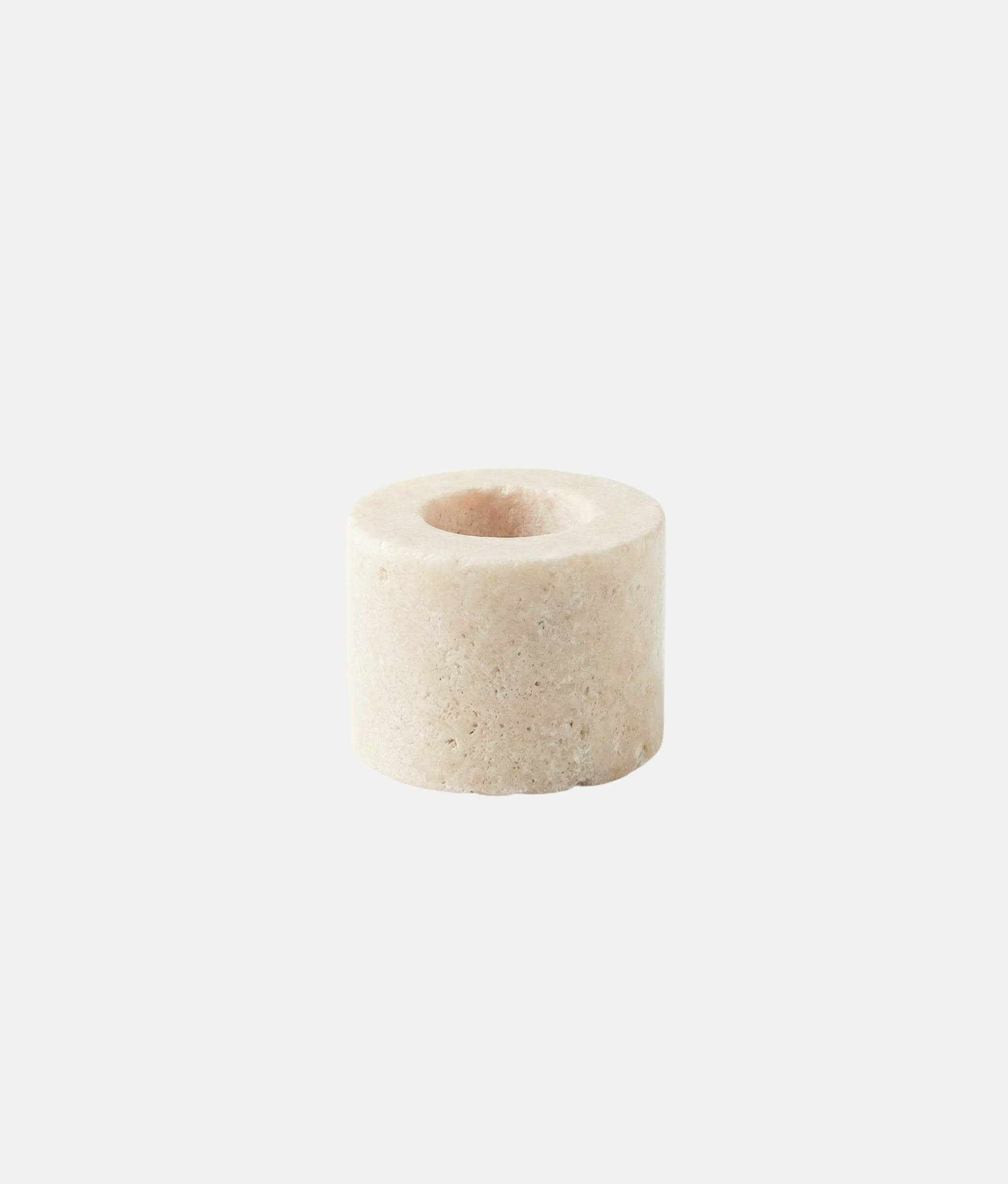 White Marble Candle Holder